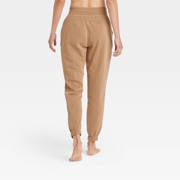 All in Motion™ Women's Fleece Joggers 28" - Brown - Picture 2 of 5